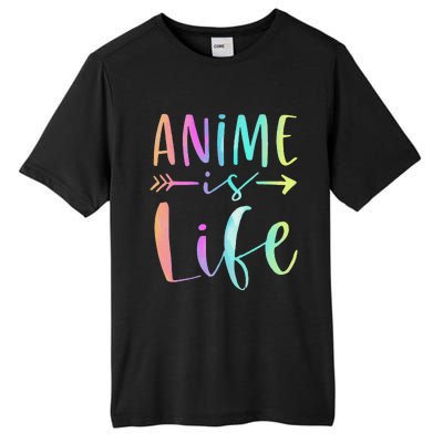 Anime is Life   Manga Anime Lover Gifts Anime Merch  Tall Fusion ChromaSoft Performance T-Shirt