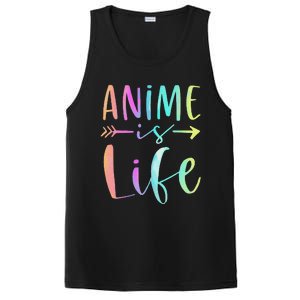 Anime is Life   Manga Anime Lover Gifts Anime Merch  PosiCharge Competitor Tank