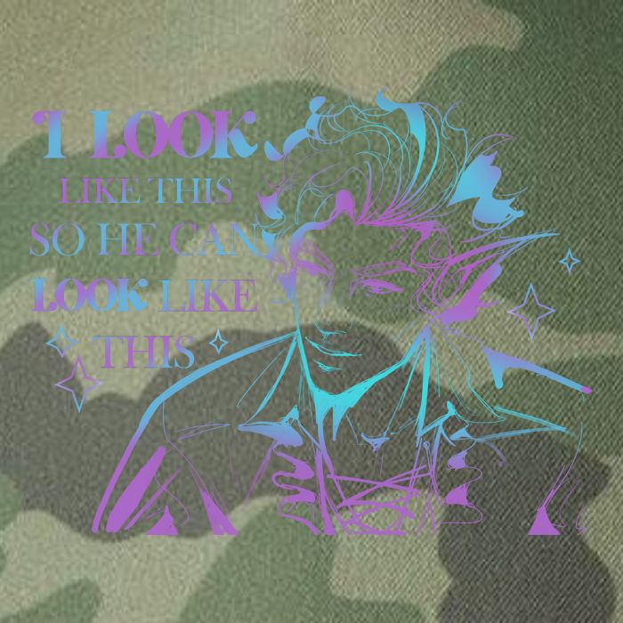 Astarion I Look Like This So He Can Look Like This Astarion BaldurS Gate 3 Legacy Tie Dye Trucker Hat