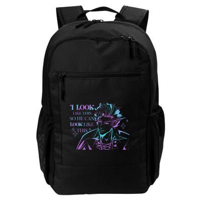 Astarion I Look Like This So He Can Look Like This Astarion BaldurS Gate 3 Backpack