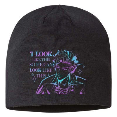 Astarion I Look Like This So He Can Look Like This Astarion BaldurS Gate 3 Sustainable Beanie