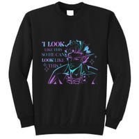 Astarion I Look Like This So He Can Look Like This Astarion BaldurS Gate 3 Tall Sweatshirt