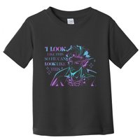 Astarion I Look Like This So He Can Look Like This Astarion BaldurS Gate 3 Toddler T-Shirt