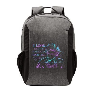 Astarion I Look Like This So He Can Look Like This Astarion BaldurS Gate 3 Vector Backpack