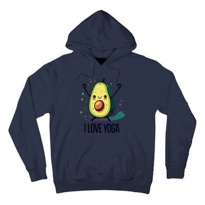 Avocado I Love Yoga Tall Hoodie