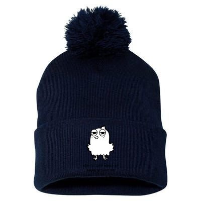 Admit It Life Would Be Boring Without Me Funny Saying Pom Pom 12in Knit Beanie