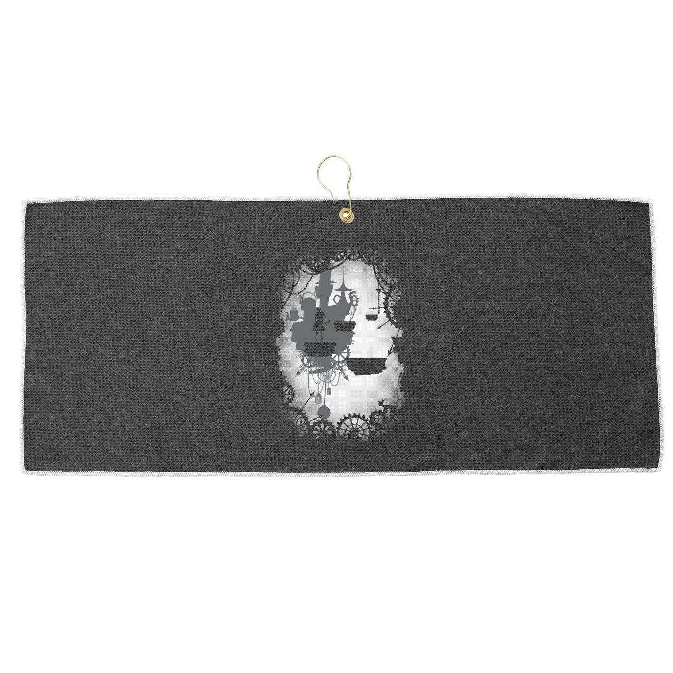 Alice In Limbo Large Microfiber Waffle Golf Towel