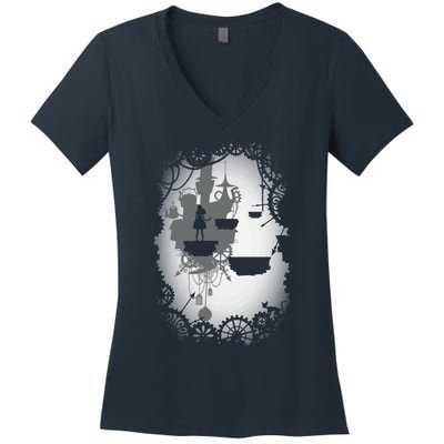 Alice In Limbo Women's V-Neck T-Shirt