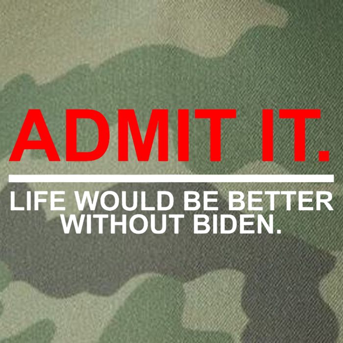 Admit It Life Would Be Better Without Biden Legacy Tie Dye Trucker Hat