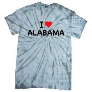 Alabama I Love Alabama Throwback Design Classic Tie-Dye T-Shirt