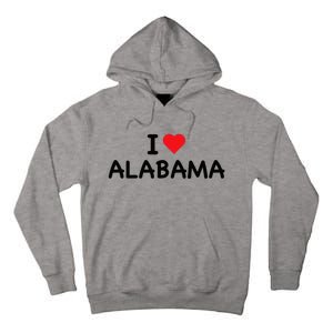 Alabama I Love Alabama Throwback Design Classic Tall Hoodie