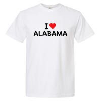 Alabama I Love Alabama Throwback Design Classic Garment-Dyed Heavyweight T-Shirt