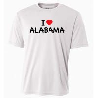 Alabama I Love Alabama Throwback Design Classic Cooling Performance Crew T-Shirt