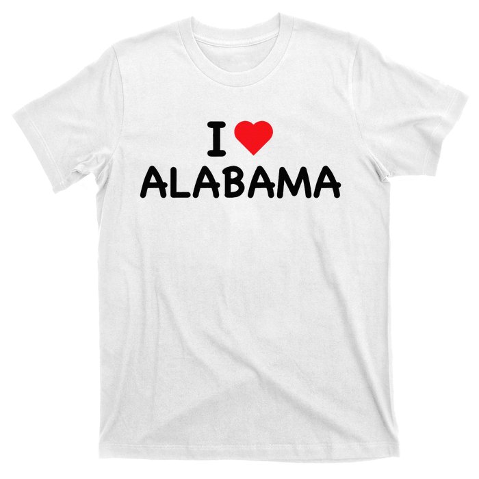 Alabama I Love Alabama Throwback Design Classic T-Shirt