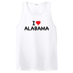 Alabama I Love Alabama Throwback Design Classic PosiCharge Competitor Tank