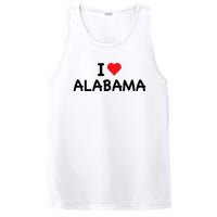 Alabama I Love Alabama Throwback Design Classic PosiCharge Competitor Tank