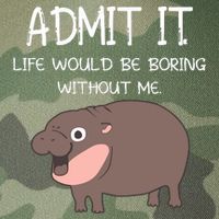 Admit It Life Would Be Boring Without Me Funny Moo Deng Legacy Tie Dye Trucker Hat