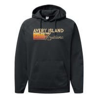 Avery Island Louisiana Performance Fleece Hoodie