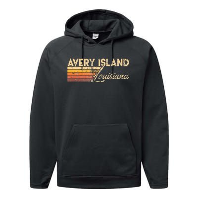 Avery Island Louisiana Performance Fleece Hoodie