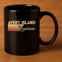 Avery Island Louisiana 11oz C Handle Ceramic Mug