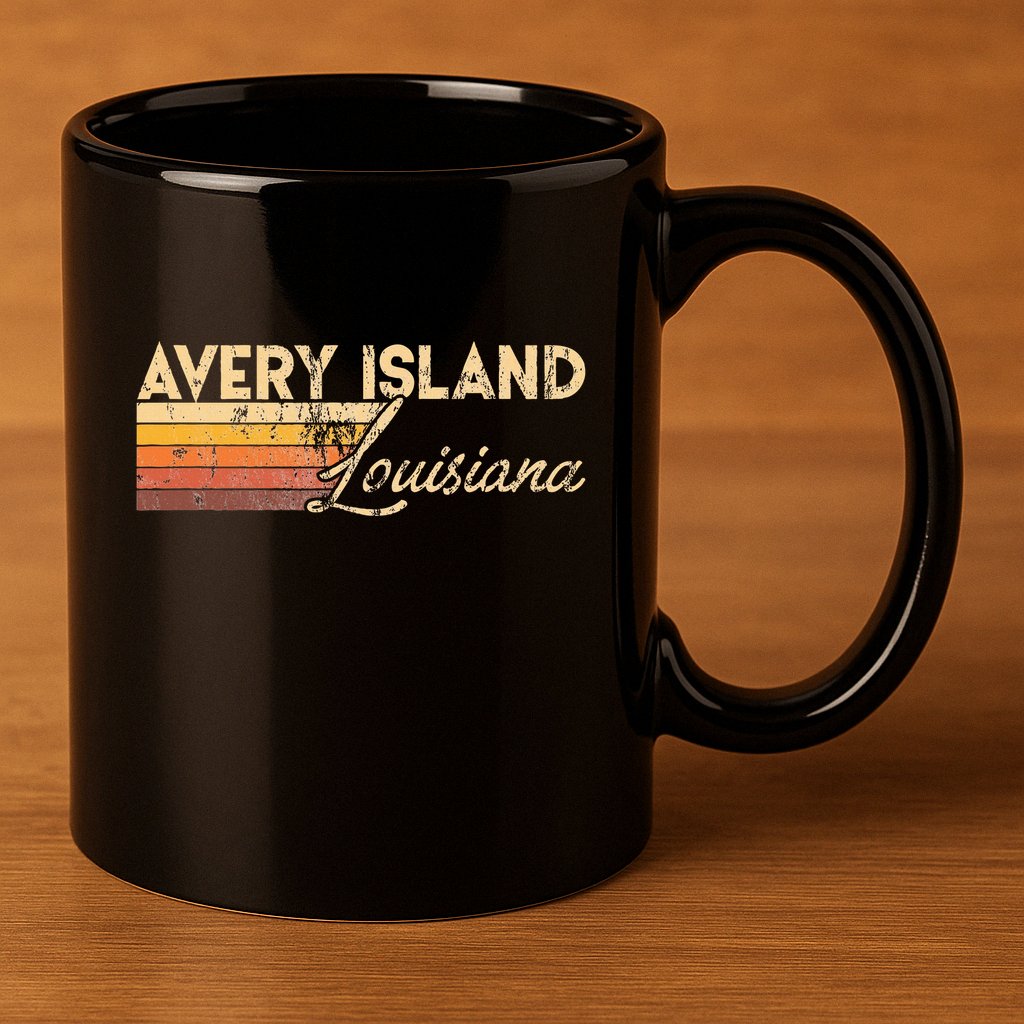 Avery Island Louisiana 11oz C Handle Ceramic Mug