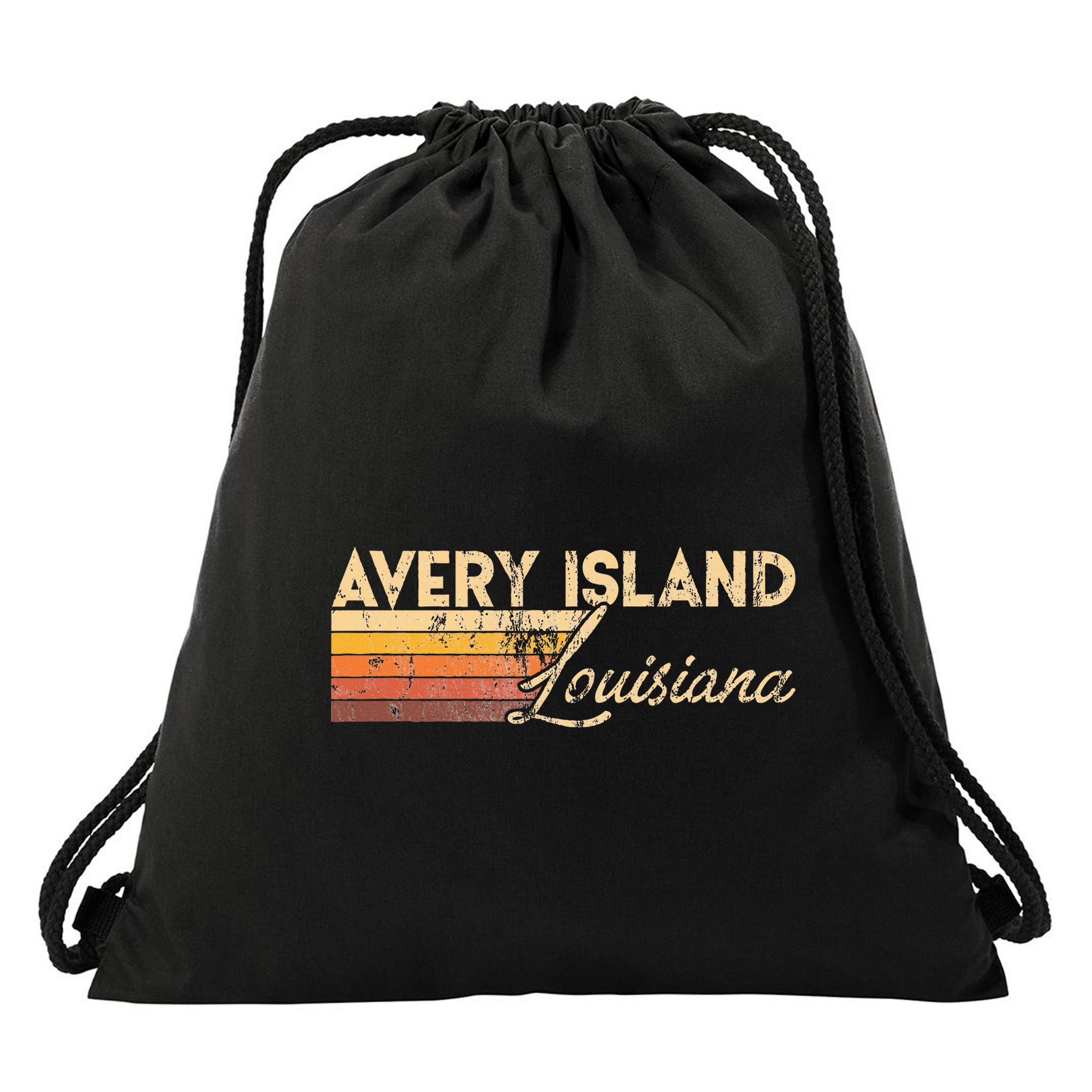 Avery Island Louisiana Drawstring Bag
