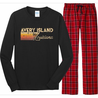 Avery Island Louisiana Long Sleeve Pajama Set