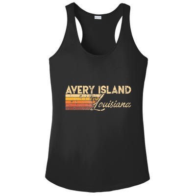 Avery Island Louisiana Ladies PosiCharge Competitor Racerback Tank