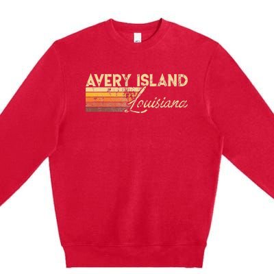 Avery Island Louisiana Premium Crewneck Sweatshirt