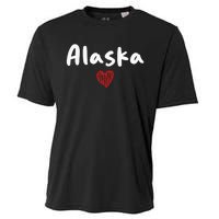 Alaska I Love Alaska Classic Cooling Performance Crew T-Shirt