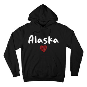 Alaska I Love Alaska Classic Hoodie