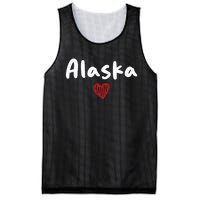 Alaska I Love Alaska Classic Mesh Reversible Basketball Jersey Tank