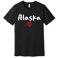 Alaska I Love Alaska Classic Premium T-Shirt