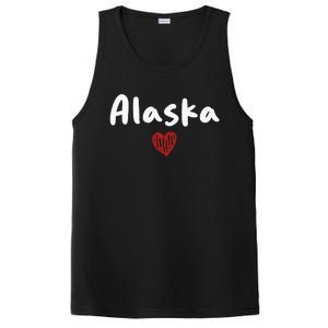 Alaska I Love Alaska Classic PosiCharge Competitor Tank