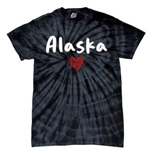 Alaska I Love Alaska Classic Tie-Dye T-Shirt