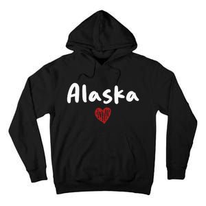 Alaska I Love Alaska Classic Tall Hoodie