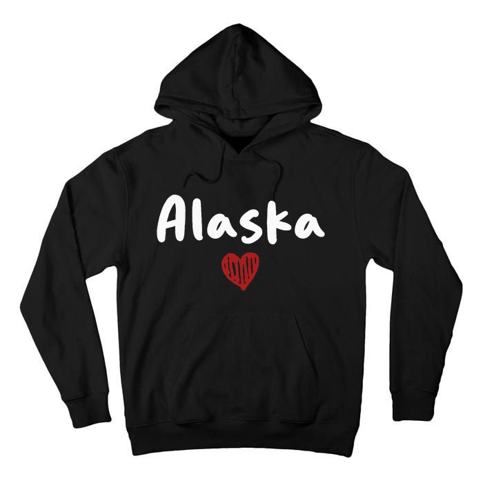 Alaska I Love Alaska Classic Tall Hoodie