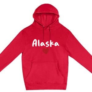 Alaska I Love Alaska Classic Premium Pullover Hoodie