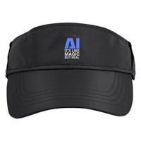 Ai Its Like Magic But Real Artificial Intelligence Geek Gift Adult Drive Performance Visor