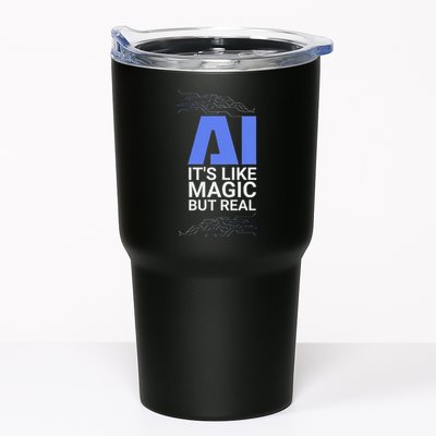 Ai Its Like Magic But Real Artificial Intelligence Geek Gift Tumbler