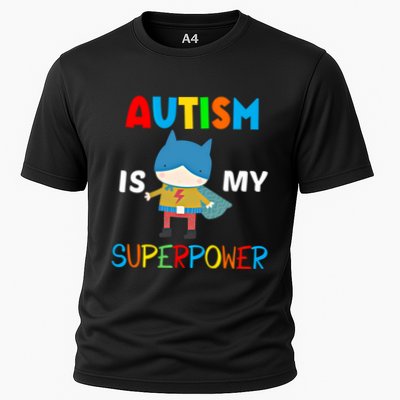 Autism Is My Superpower Autism Superhero Gift Performance Shirt