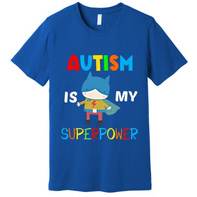 Autism Is My Superpower Autism Superhero Gift Premium T-Shirt