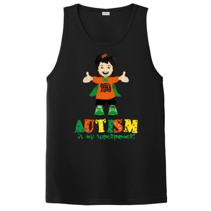 Autism Is My Superpower PosiCharge Competitor Tank