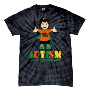 Autism Is My Superpower Tie-Dye T-Shirt