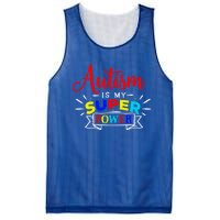 Autism Is My Superpower Cute Gift Colorful Autistic Disability Gift Meaningful G Mesh Reversible Basketball Jersey Tank