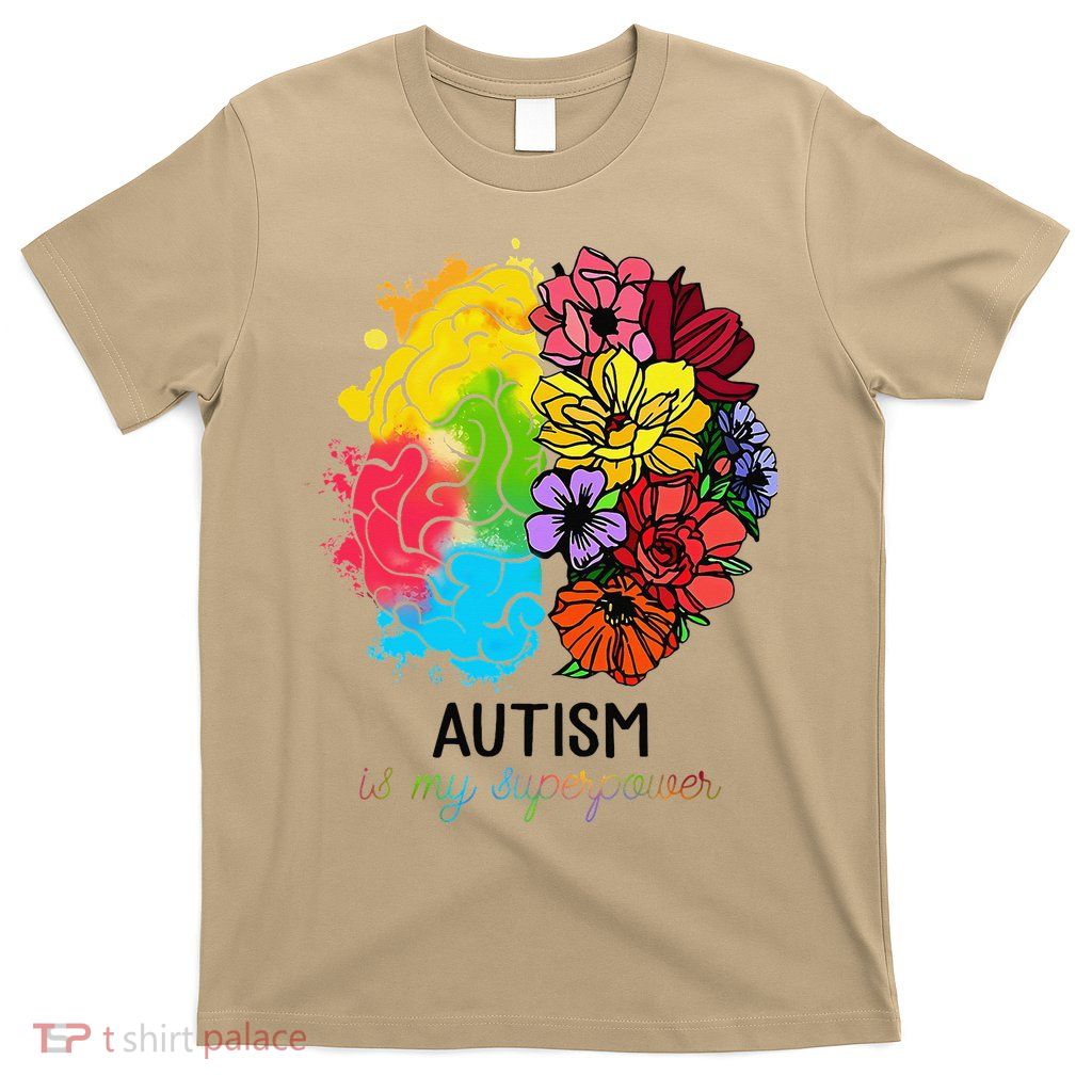 Autism Is My Superpower Retro Design For Proud Individuals T-Shirt