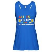 Autism Is My Superpower Autistic Advocate Gift Ladies Essential Flowy Tank