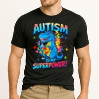 Autism Is My Superpower Dinosaur  Autism Awareness Cooling Performance Crew T-Shirt