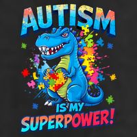 Autism Is My Superpower Dinosaur  Autism Awareness 15oz Campfire Ceramic Mug