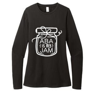 ABA Is My Jam Autism Awareness Womens CVC Long Sleeve Shirt